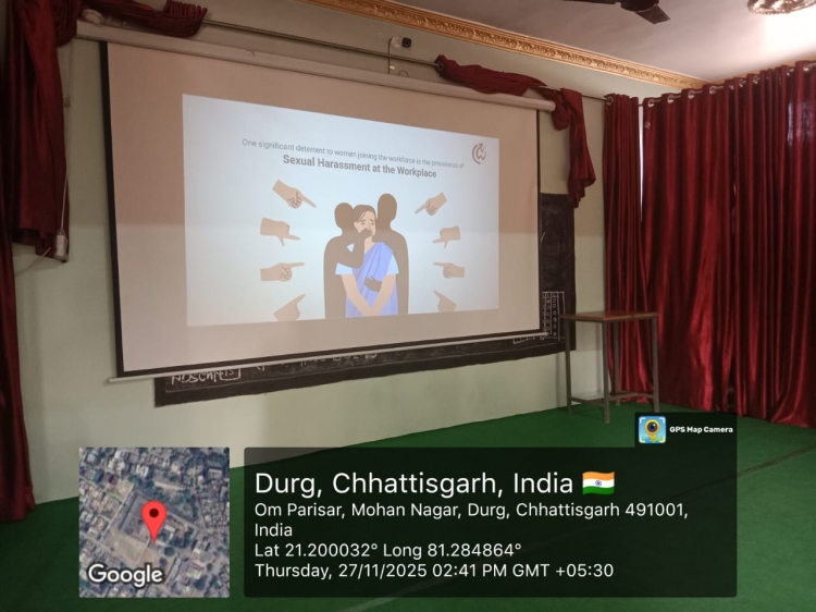 sexual harassment of women program 27.11.2025